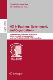 book HCI in Business, Government, and Organizations