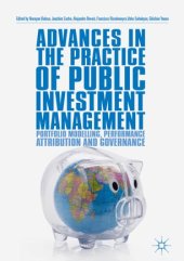 book Advances in the Practice of Public Investment Management