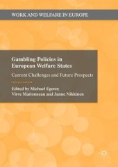 book Gambling Policies in European Welfare States