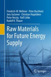 book Raw Materials for Future Energy Supply