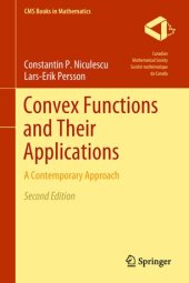 book Convex Functions and Their Applications