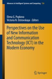 book Perspectives on the Use of New Information and Communication Technology (ICT) in the Modern Economy