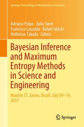 book Bayesian Inference and Maximum Entropy Methods in Science and Engineering