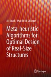 book Meta-heuristic Algorithms for Optimal Design of Real-Size Structures