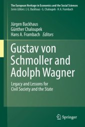 book Gustav von Schmoller and Adolph Wagner