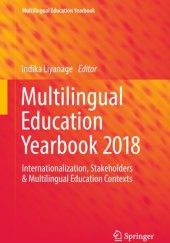 book Multilingual Education Yearbook 2018