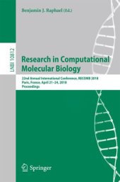 book Research in Computational Molecular Biology