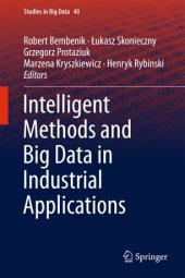 book Intelligent Methods and Big Data in Industrial Applications