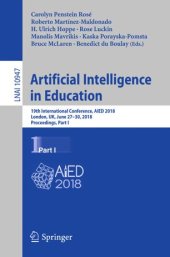 book Artificial Intelligence in Education