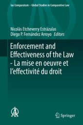 book Enforcement and Effectiveness of the Law -  La mise en oeuvre et l’effectivité du droit