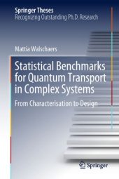 book Statistical Benchmarks for Quantum Transport in Complex Systems