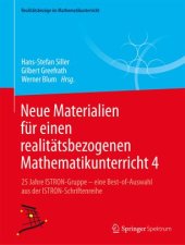 book Neue Materialien für einen realitätsbezogenen Mathematikunterricht 4