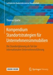 book Kompendium Standortstrategien für Unternehmensimmobilien