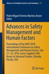 book Advances in Safety Management and Human Factors