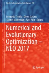 book Numerical and Evolutionary Optimization – NEO 2017