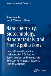 book Nanochemistry, Biotechnology, Nanomaterials, and Their Applications