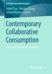 book Contemporary Collaborative Consumption