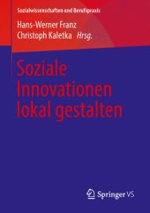 book Soziale Innovationen lokal gestalten