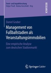 book Management von Fußballstadien als Veranstaltungsimmobilien