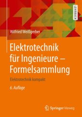 book Elektrotechnik für Ingenieure - Formelsammlung