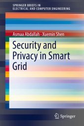 book Security and Privacy in Smart Grid