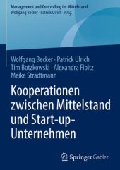 book Kooperationen zwischen Mittelstand und Start-up-Unternehmen