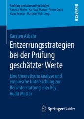 book Entzerrungsstrategien bei der Prüfung geschätzter Werte