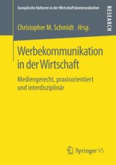 book Werbekommunikation in der Wirtschaft