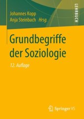 book Grundbegriffe der Soziologie