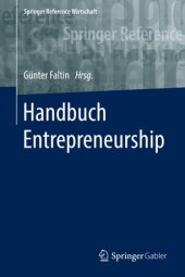 book Handbuch Entrepreneurship