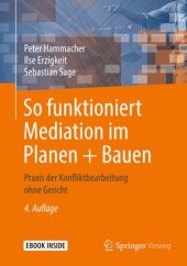 book So funktioniert Mediation im Planen + Bauen