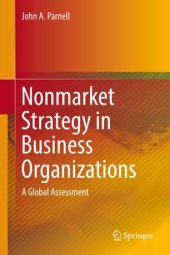 book Nonmarket Strategy in Business Organizations