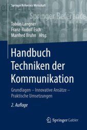 book Handbuch Techniken der Kommunikation