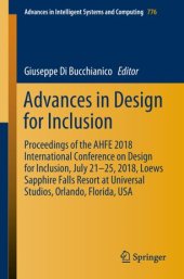 book Advances in Design for Inclusion