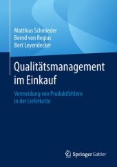 book Qualitätsmanagement im Einkauf