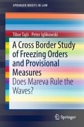 book A Cross Border Study of Freezing Orders and Provisional Measures