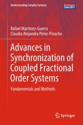 book Advances in Synchronization of Coupled Fractional Order Systems