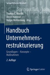 book Handbuch Unternehmensrestrukturierung