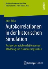 book Autokorrelationen in der historischen Simulation