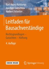 book Leitfaden für Bausachverständige