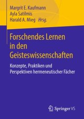 book Forschendes Lernen in den Geisteswissenschaften