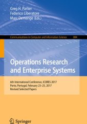 book Operations Research and Enterprise Systems