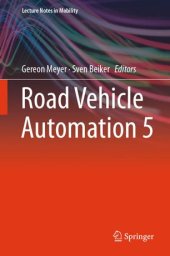 book Road Vehicle Automation 5