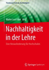 book Nachhaltigkeit in der Lehre