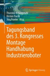 book Tagungsband des 3. Kongresses Montage Handhabung Industrieroboter