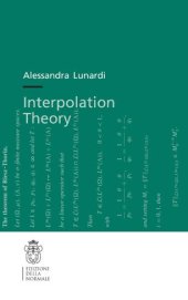 book Interpolation Theory