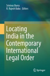 book Locating India in the Contemporary International Legal Order