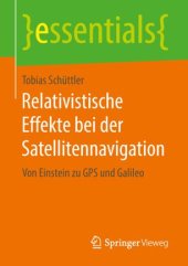 book Relativistische Effekte bei der Satellitennavigation