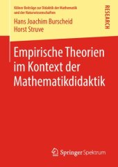 book Empirische Theorien im Kontext der Mathematikdidaktik