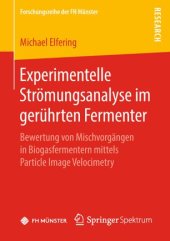 book Experimentelle Strömungsanalyse im gerührten Fermenter